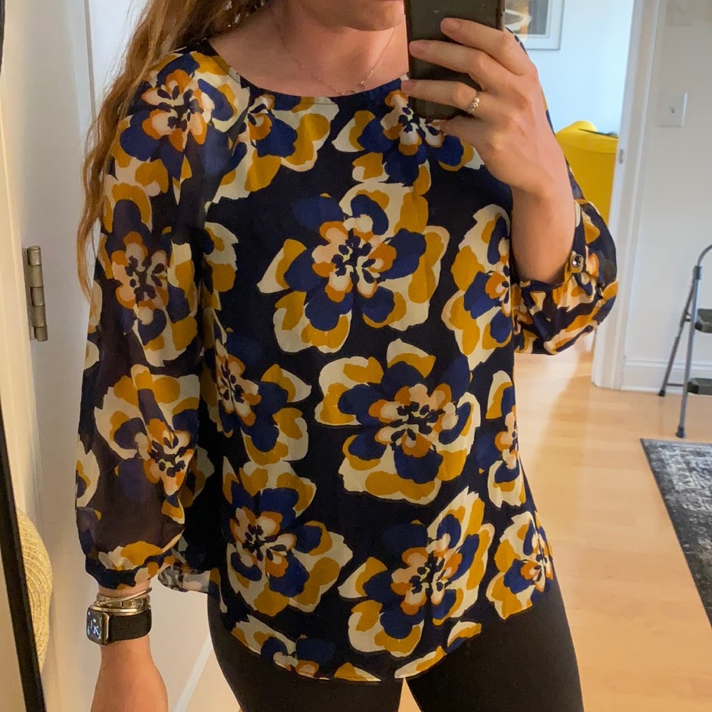Flower blouse
